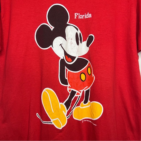 Vintage Single Stitch Mickey Mouse Tee - Picture 2 of 5